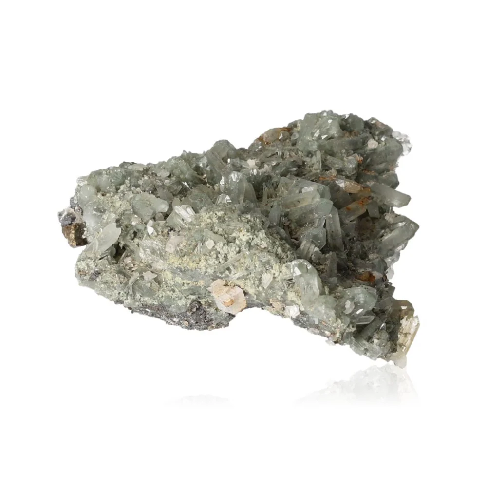 Quartz with Chlorite and Sphalerite 052924 - Image 2