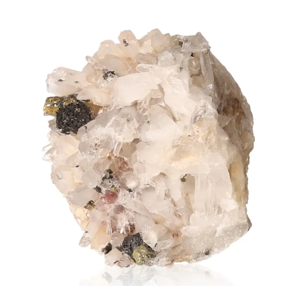 Quartz with Sphalerite and Chalcopyrite 059244 - Image 2