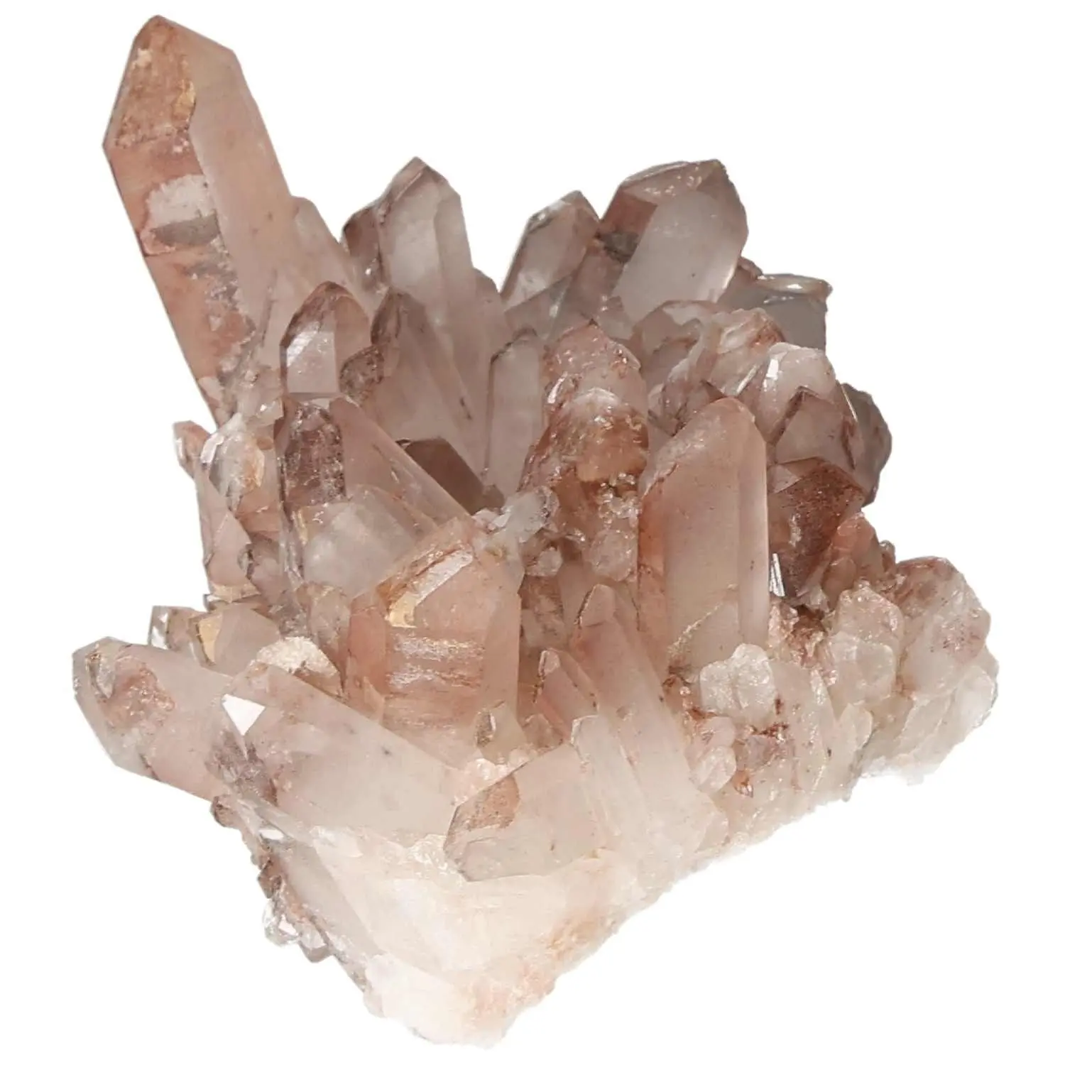 Quartz Cluster With Hematite 576055 - Image 4