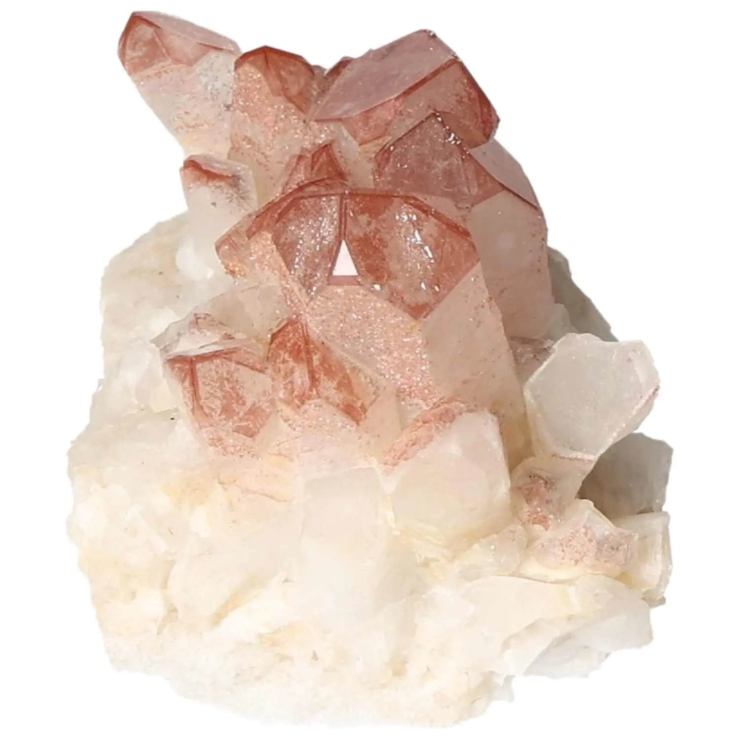 Quartz Cluster With Hematite 576062 - Image 4