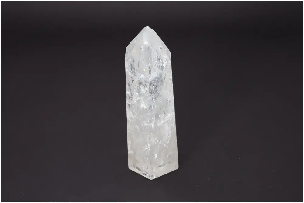 Lemurian Quartz Obelisk 583619 - Image 4