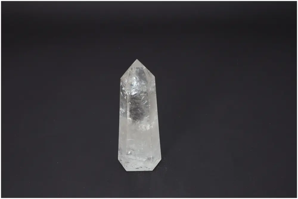 Lemurian Quartz Obelisk 584234 - Image 3