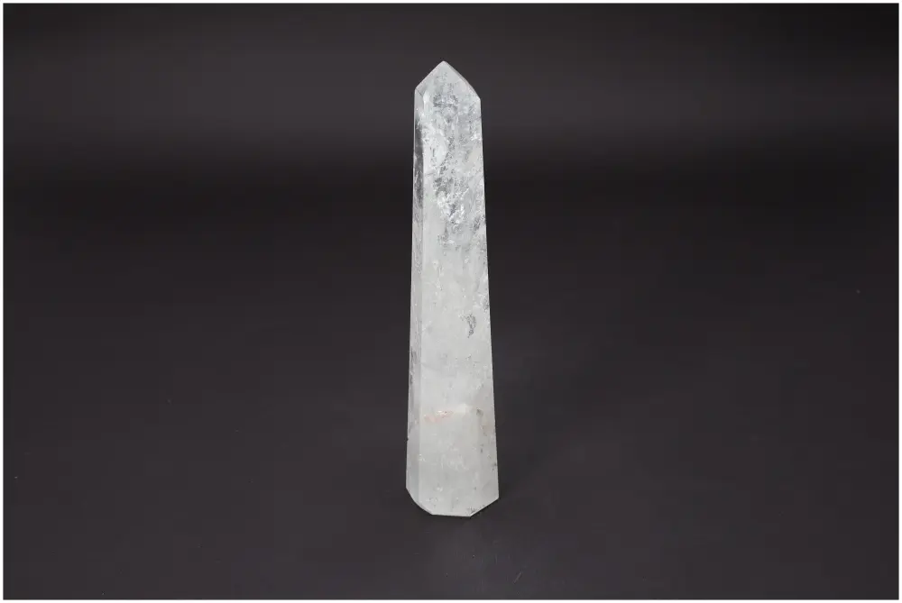 Lemurian Quartz Obelisk 584296 - Image 2
