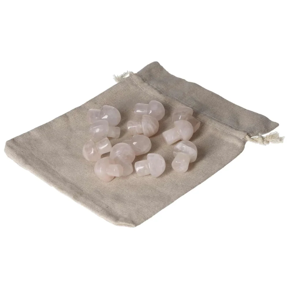Rose Quartz Mushroom S 585422 - Image 10