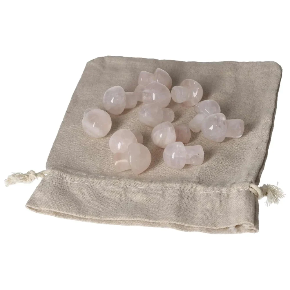 Rose Quartz Mushroom S 585422 - Image 14