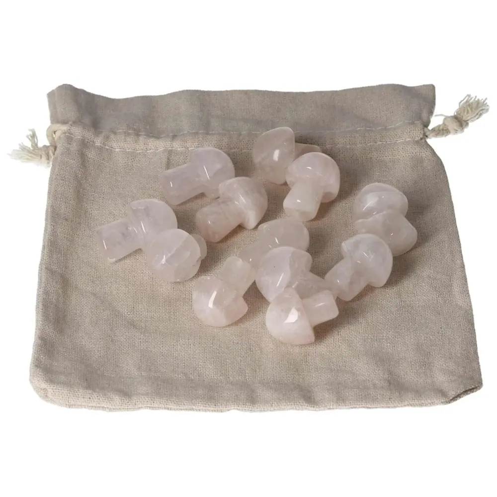 Rose Quartz Mushroom S 585422 - Image 3