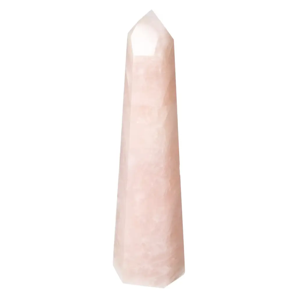 Rose Quartz Obelisk 579643 - Image 2