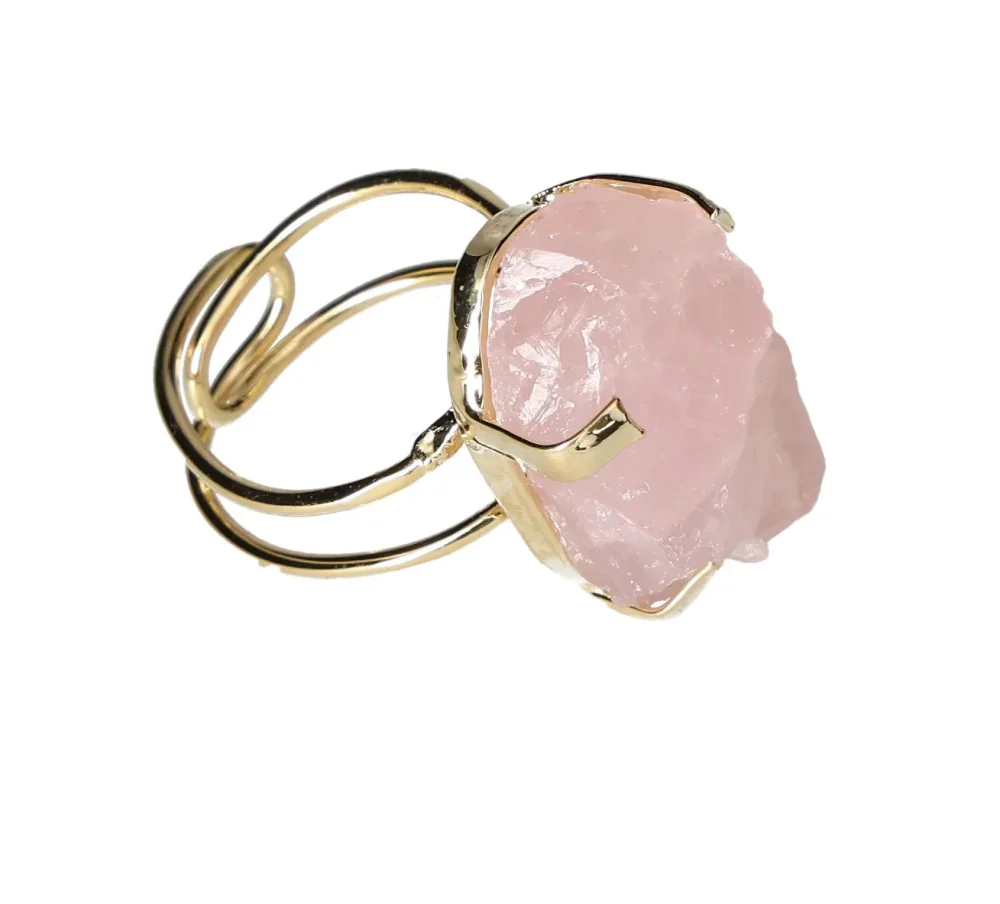 Rose Quartz Ring Gold 633376 P30 - Image 2