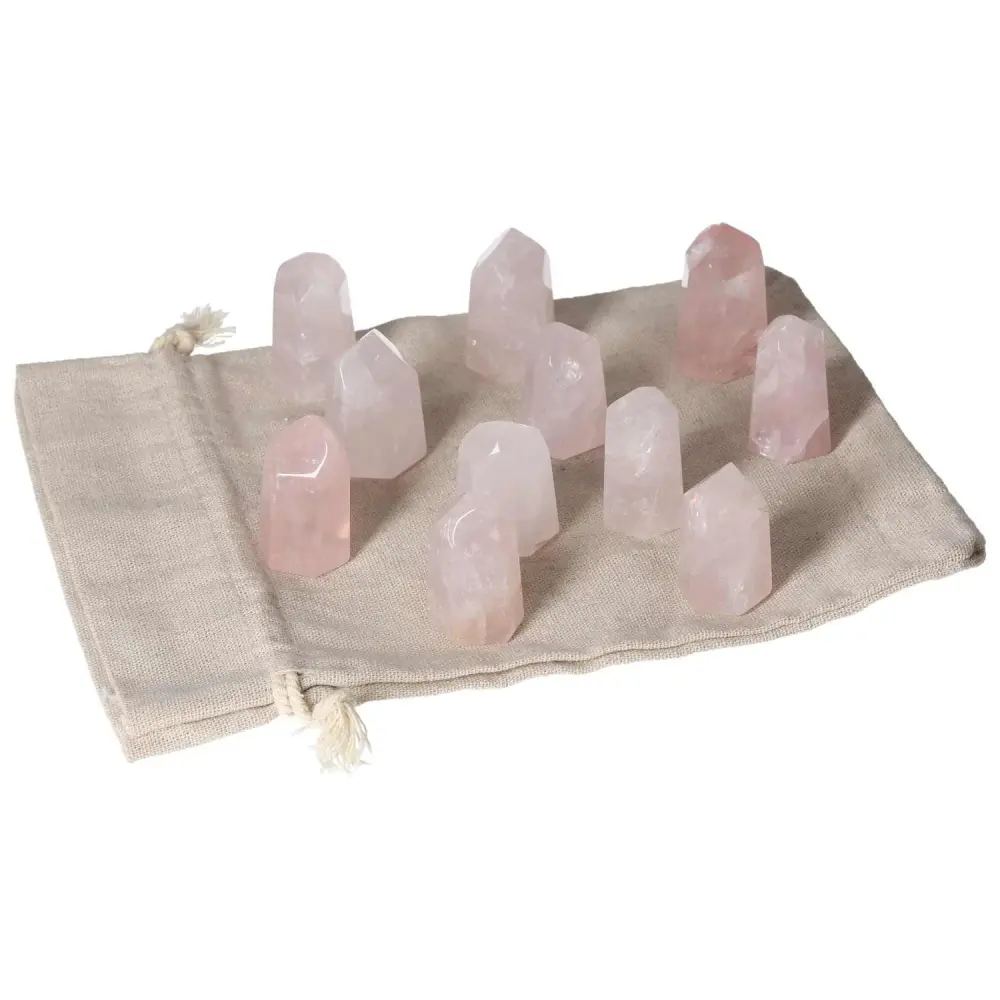 Rose Quartz Semi-polished Point S 590211 - Image 5