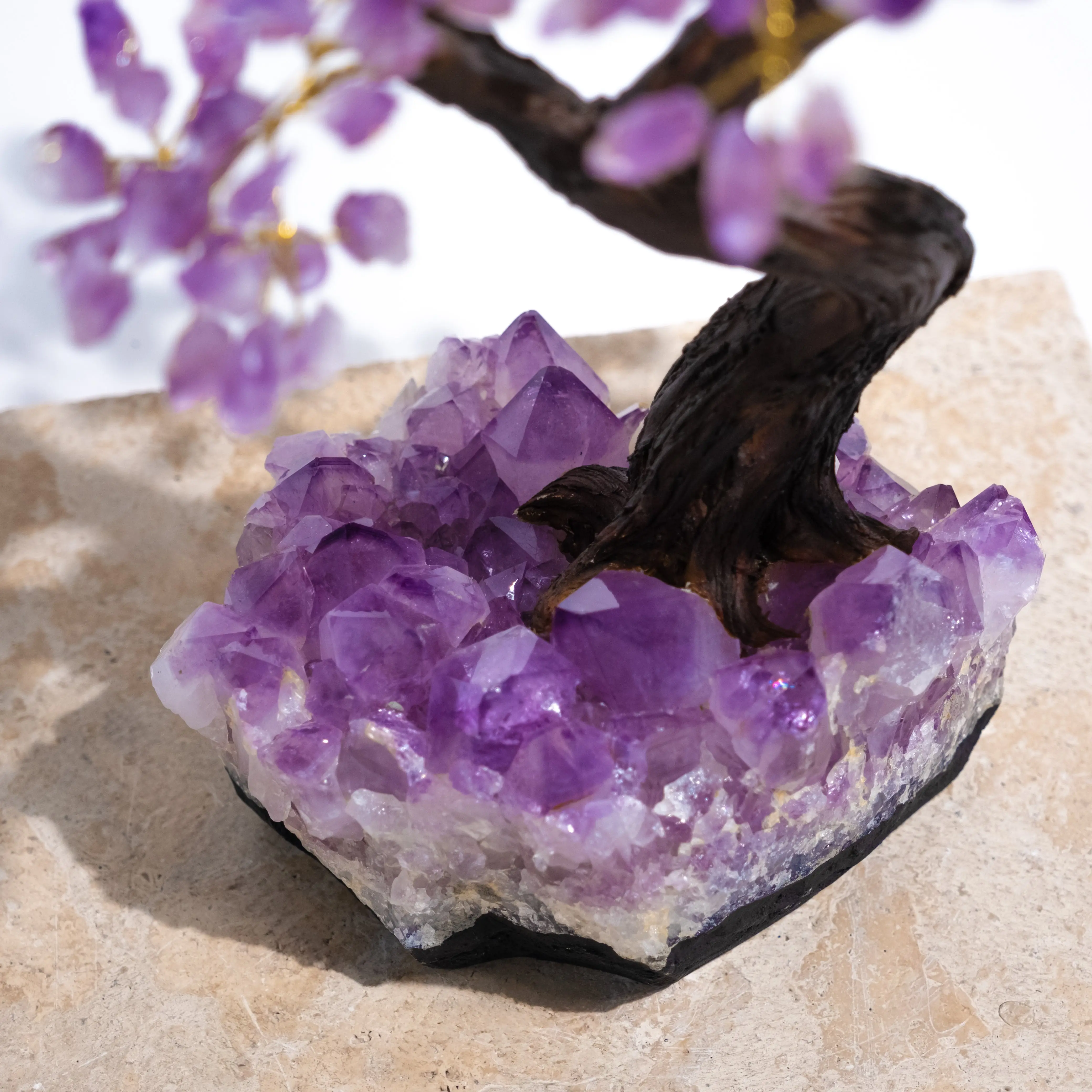 Rough Amethyst Tree 45cm 558792 - Image 7
