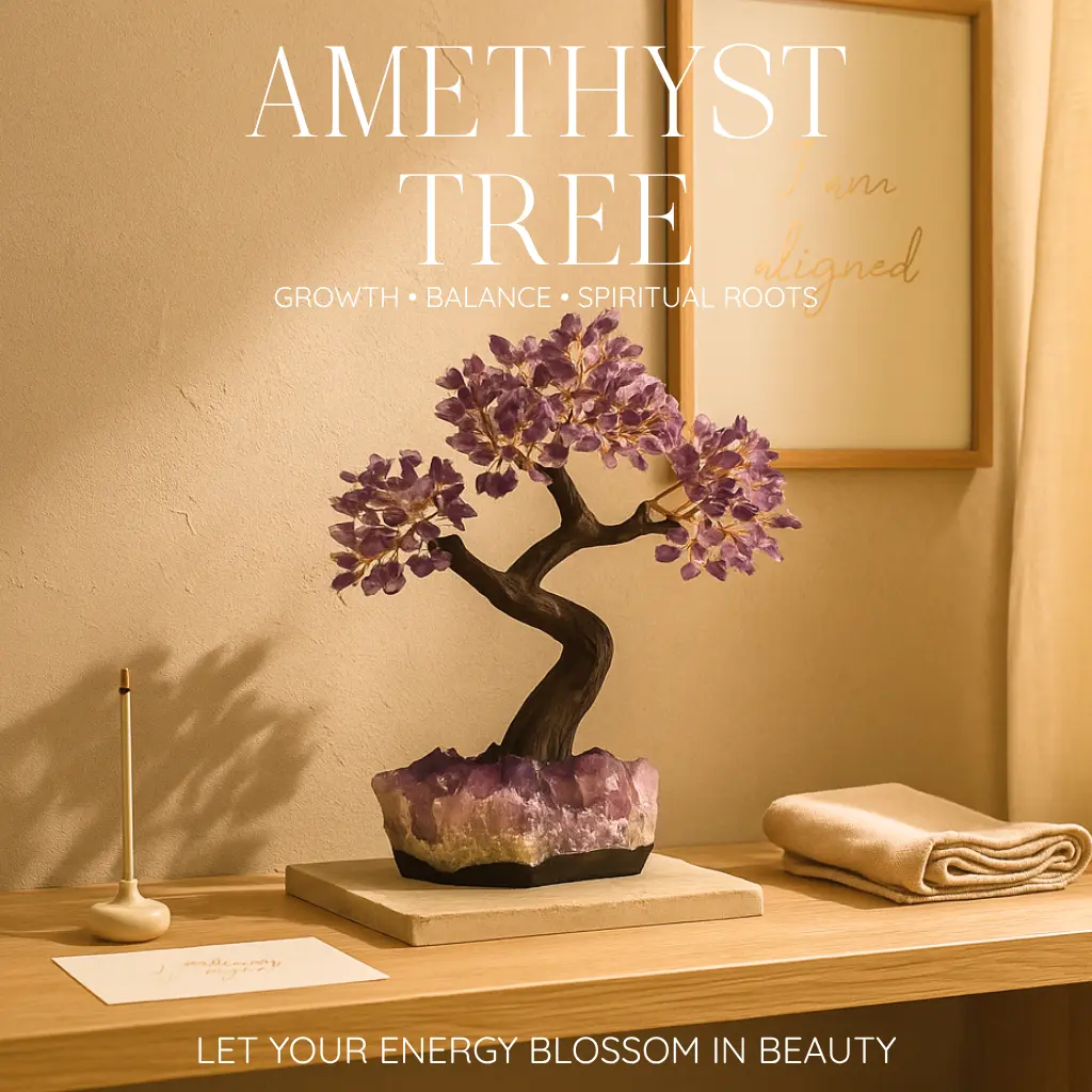 Rough Amethyst Tree 45cm 558792 - Image 9