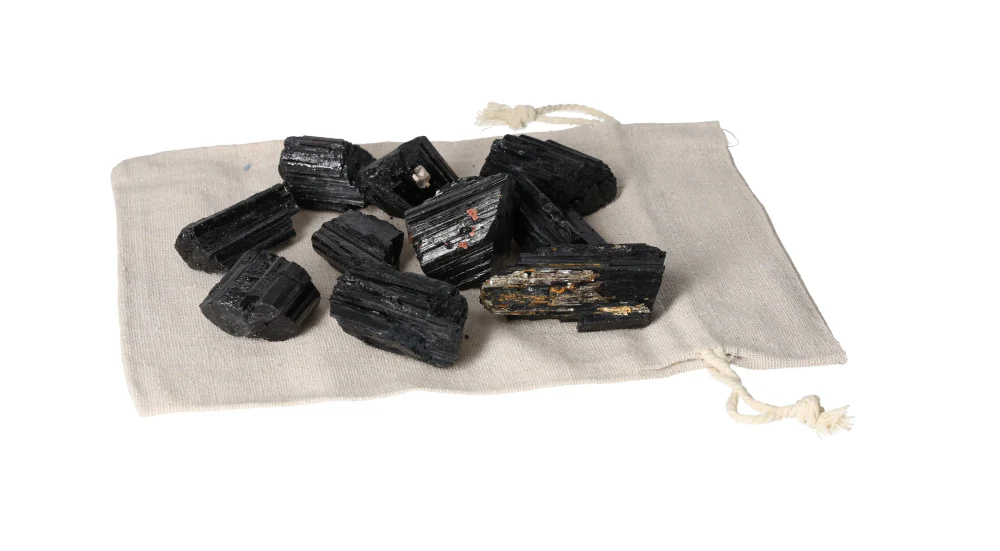 Black Tourmaline Rough 619158 - Image 3