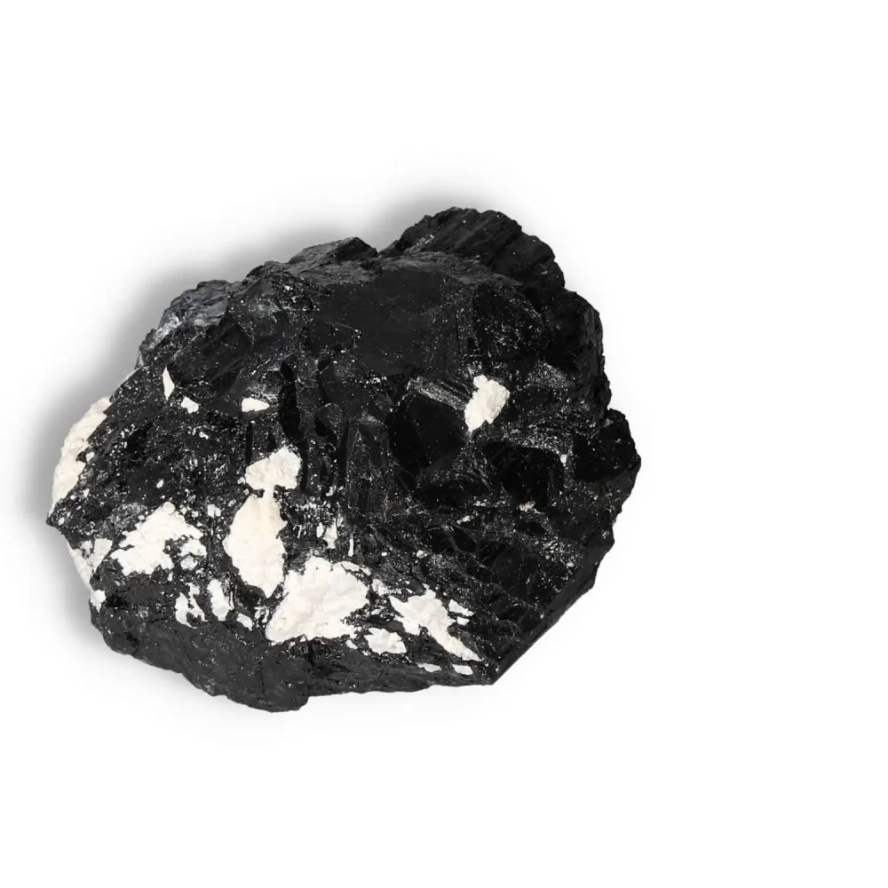 Rough Black Tourmaline Druze L 565936 - Image 11