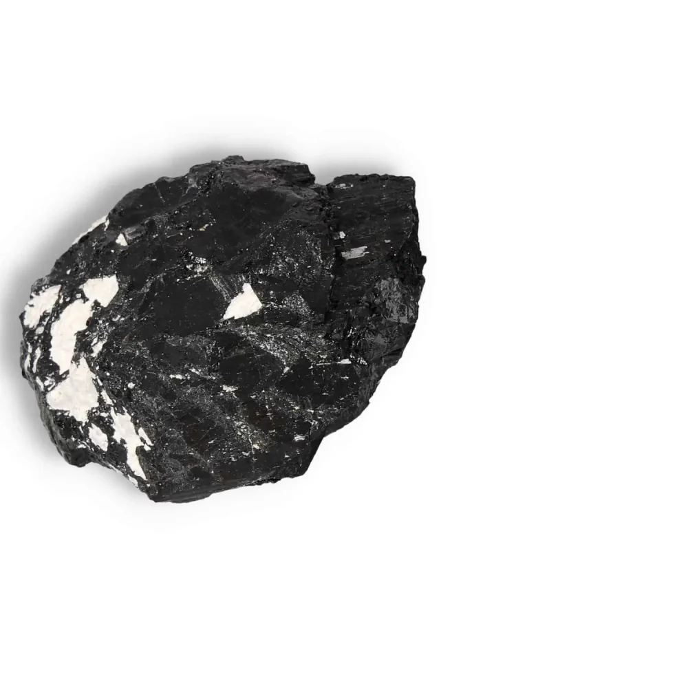 Rough Black Tourmaline Druze L 565936 - Image 12