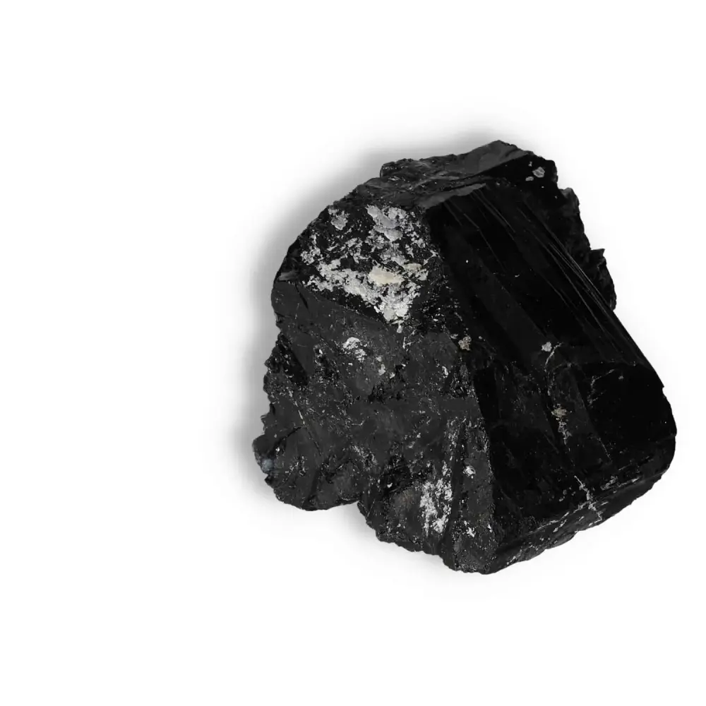 Rough Black Tourmaline Druze L 566018 - Image 7