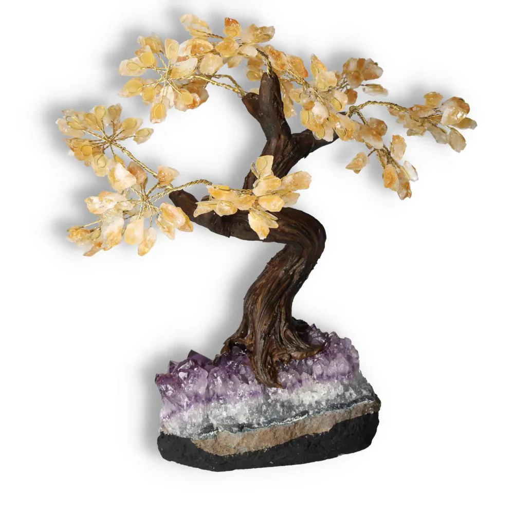 Rough Citrine Tree 40cm 558877 - Image 6