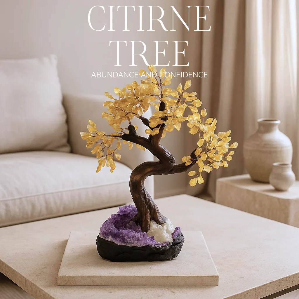 Rough Citrine Tree 45cm 558785 - Image 10