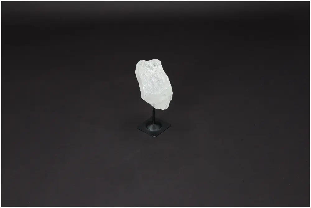 Lemurian Quartz On Metal Stand 581219 - Image 4