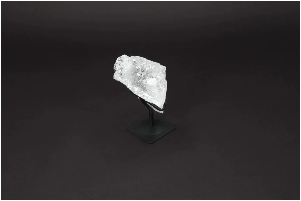 Rough Lemurian Quartz On Metal Stand 579087 - Image 10