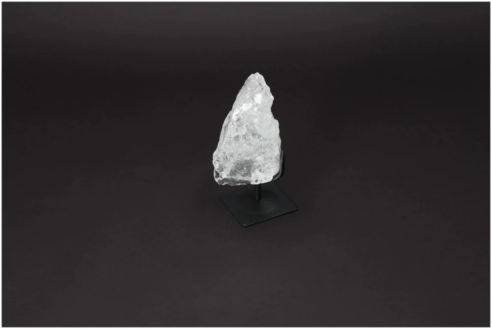 Rough Lemurian Quartz On Metal Stand 579094 - Image 10