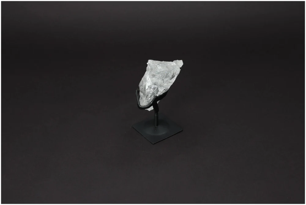 Rough Lemurian Quartz On Metal Stand 579124 - Image 10