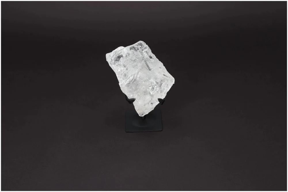 Rough Lemurian Quartz On Metal Stand 579131 - Image 6