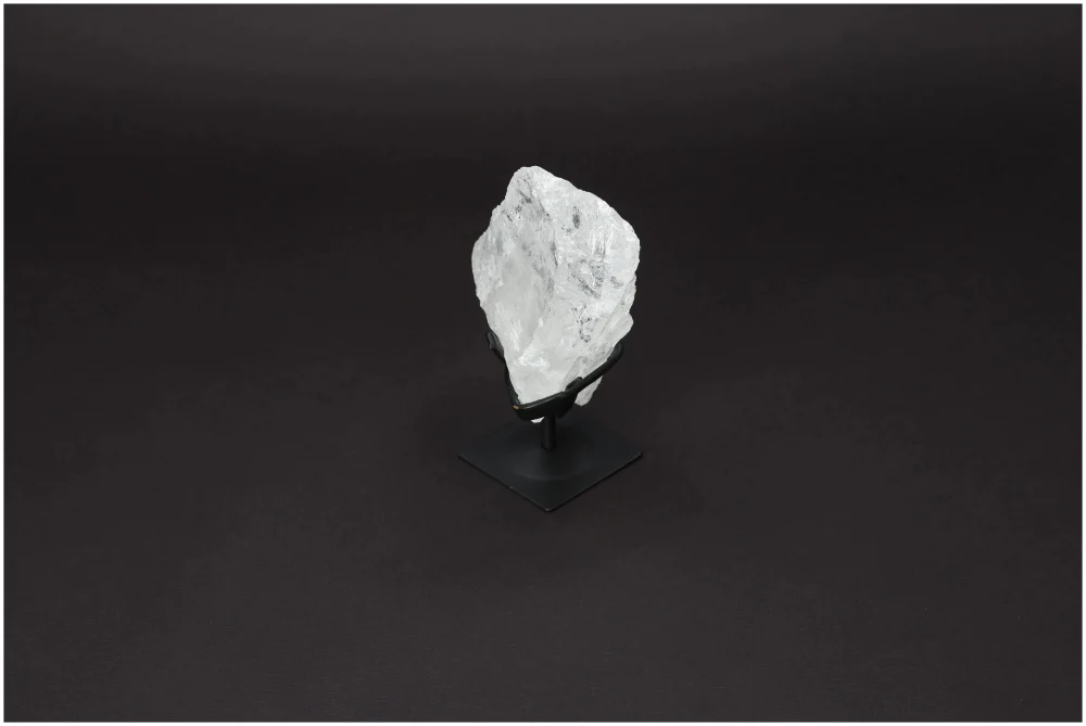 Rough Lemurian Quartz On Metal Stand 579131 - Image 9
