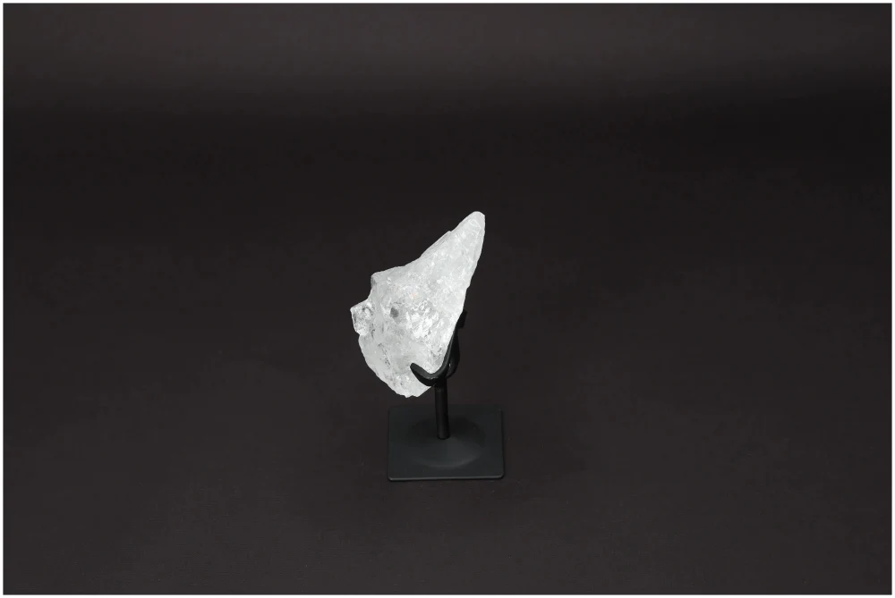 Rough Lemurian Quartz On Metal Stand 579056 - Image 9