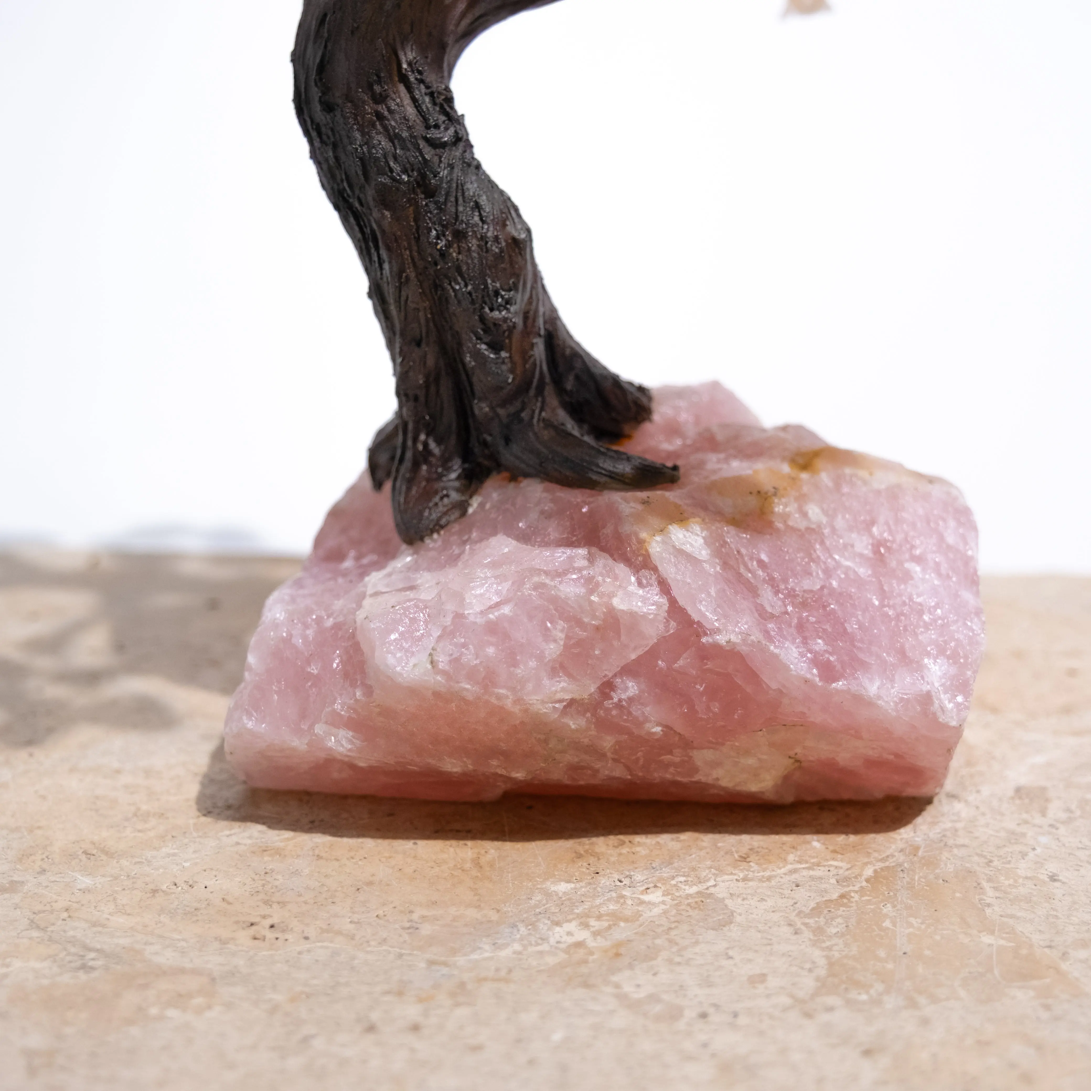 Rough Pink Quartz Tree 40cm 558884 - Image 6
