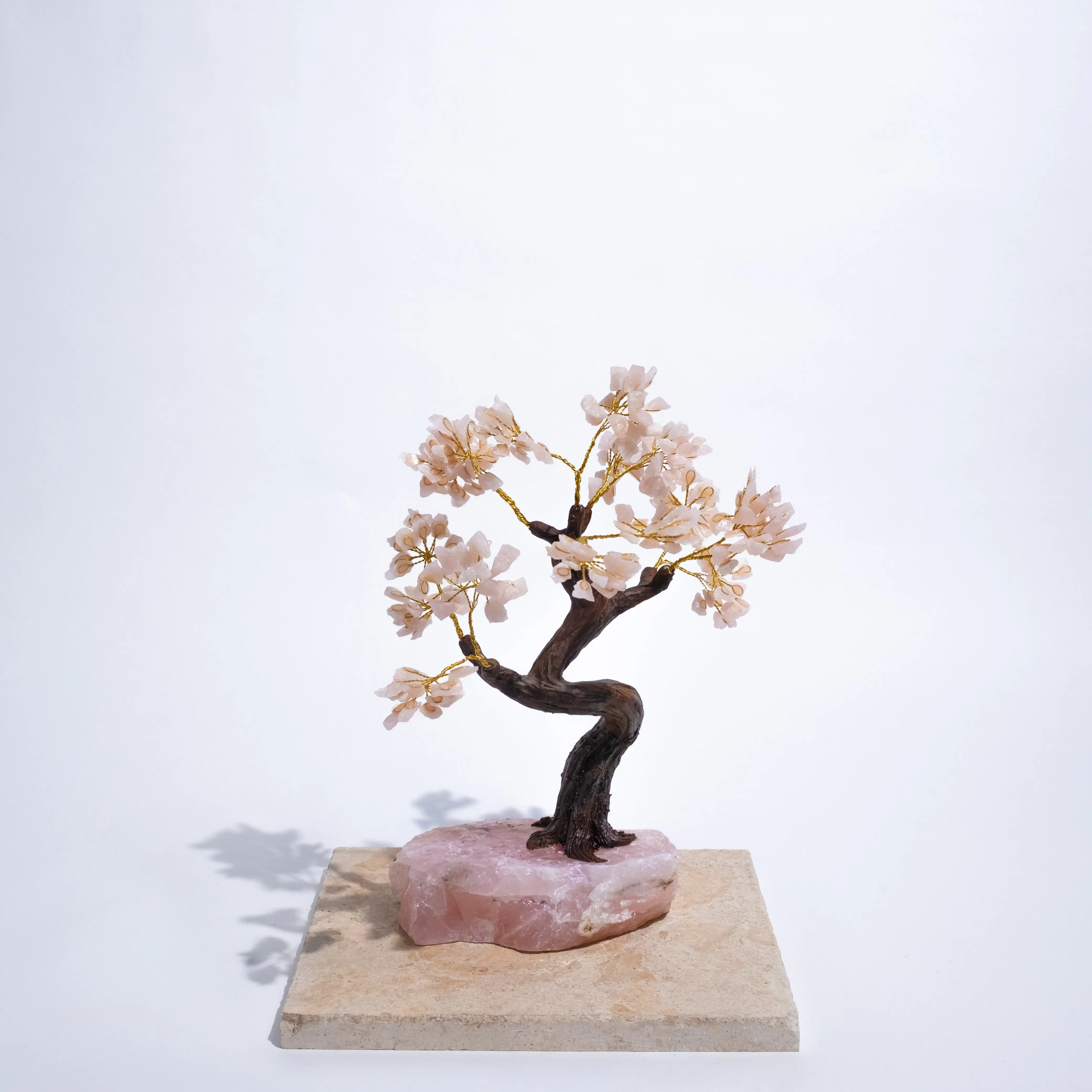 Rough Rose Quartz Tree 45cm 558808 - Image 2