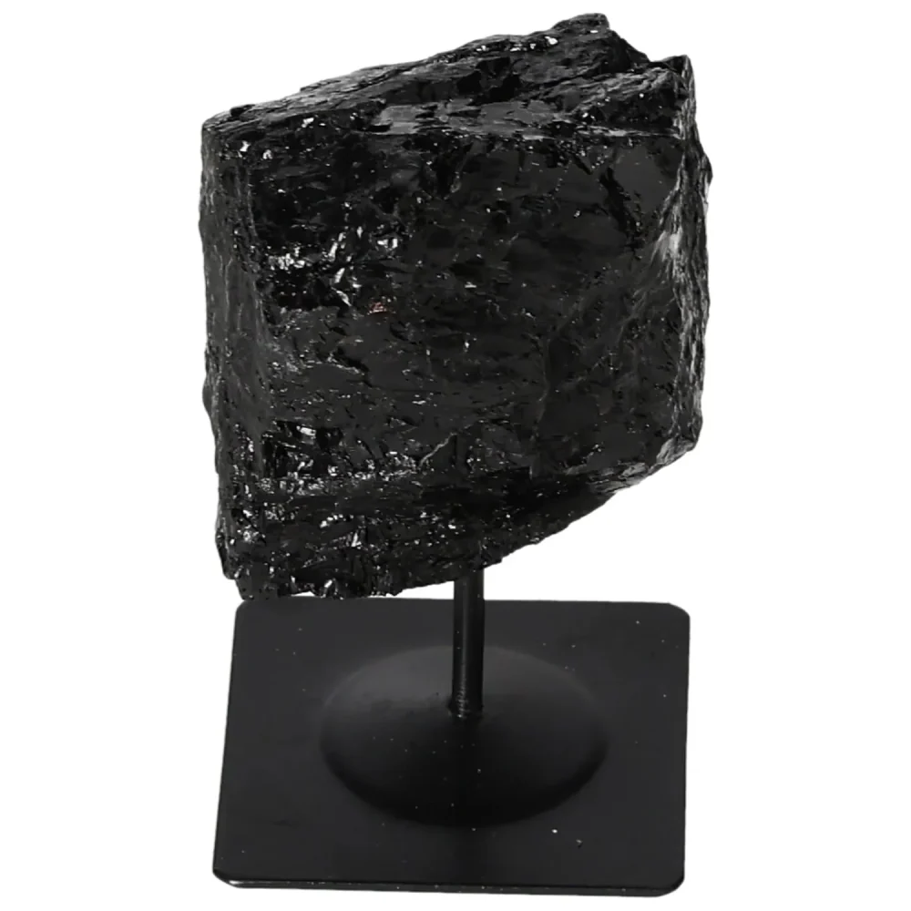 Rough Tourmaline With Metal Stand 573962 - Image 16