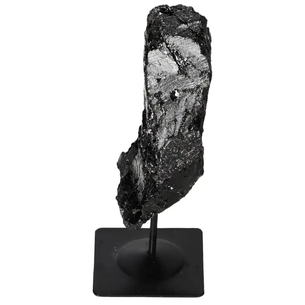 Rough Tourmaline With Metal Stand 574105 - Image 6