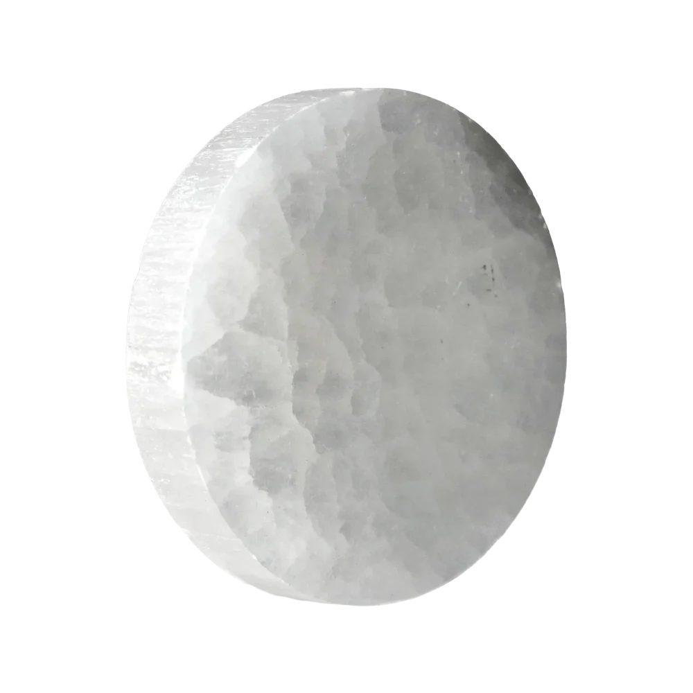 Selenite disk 8 cm 522724 - Image 3