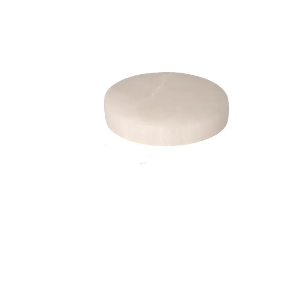 Selenite disk hexagonal 8cm 522731 - Image 2