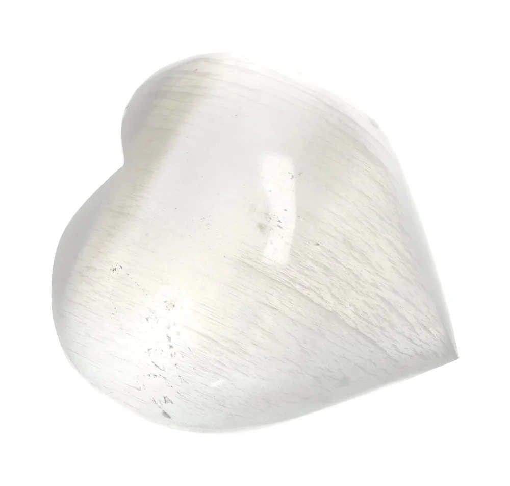 Selenite Heart 12cm 641937 - Image 2