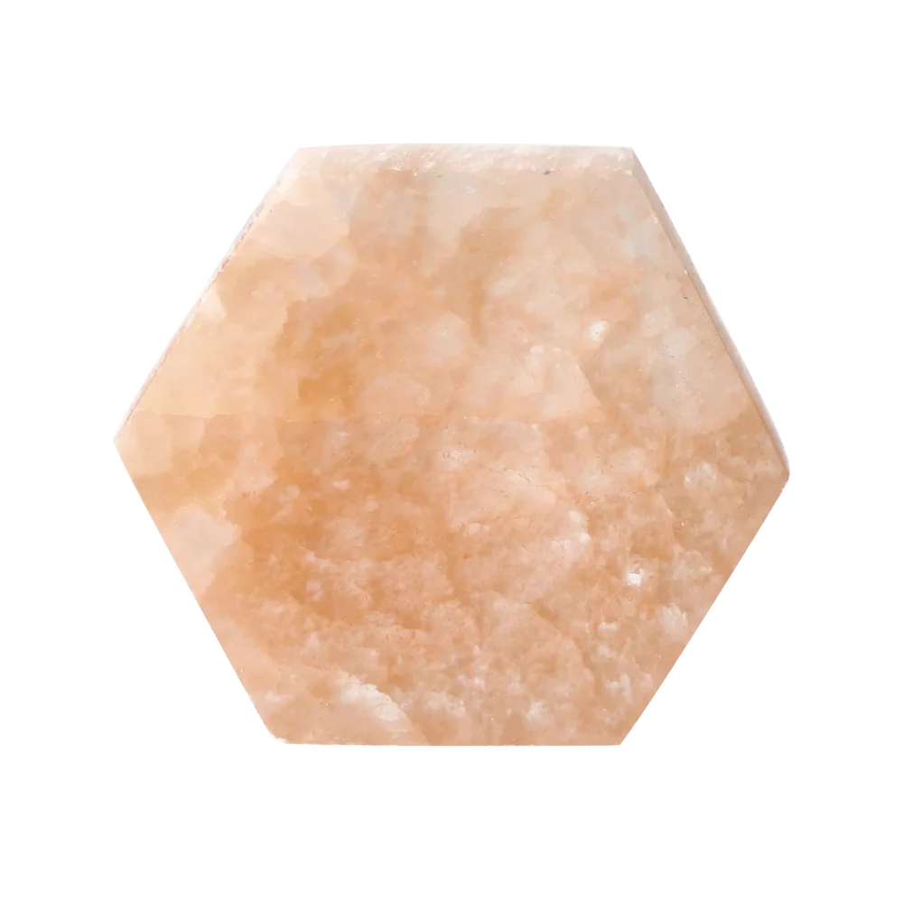 Selenite Hexagonal orange 8cm 523301