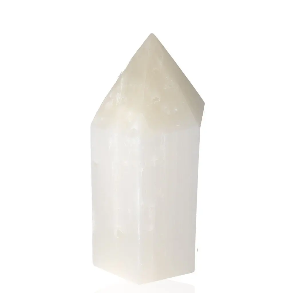 Selenite Point 20cm 522472