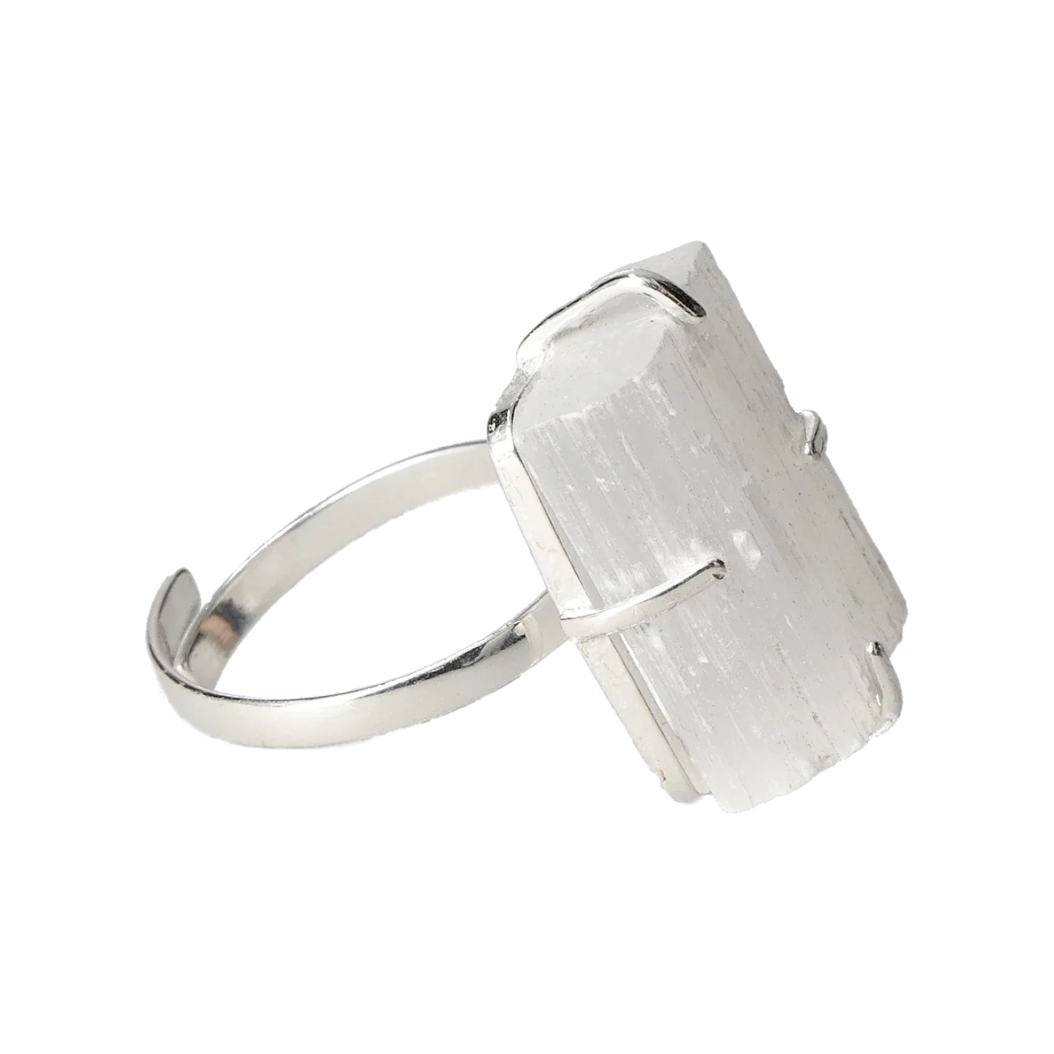 Selenite Sterling Silver Ring 40000107 - Image 3