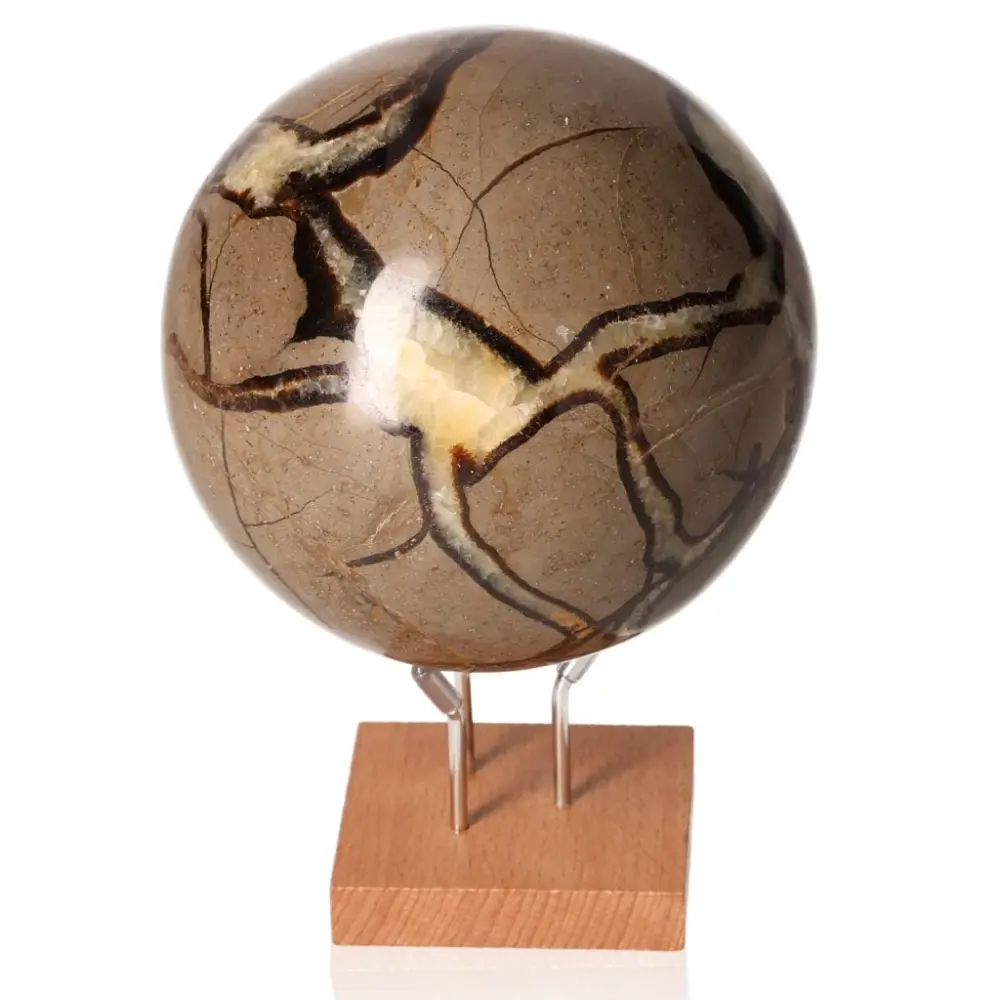 Septarian Sphere 064378 - Image 2
