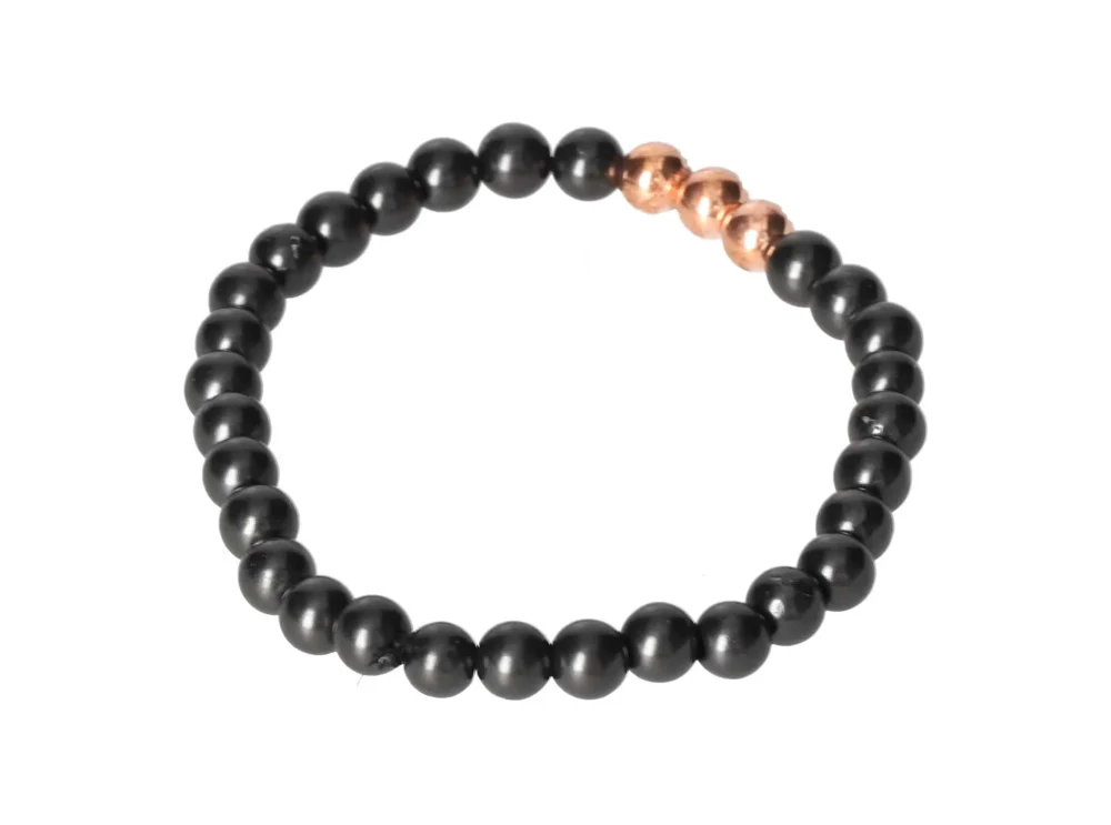 6mm Shungite Bracelet 609159 - Image 5