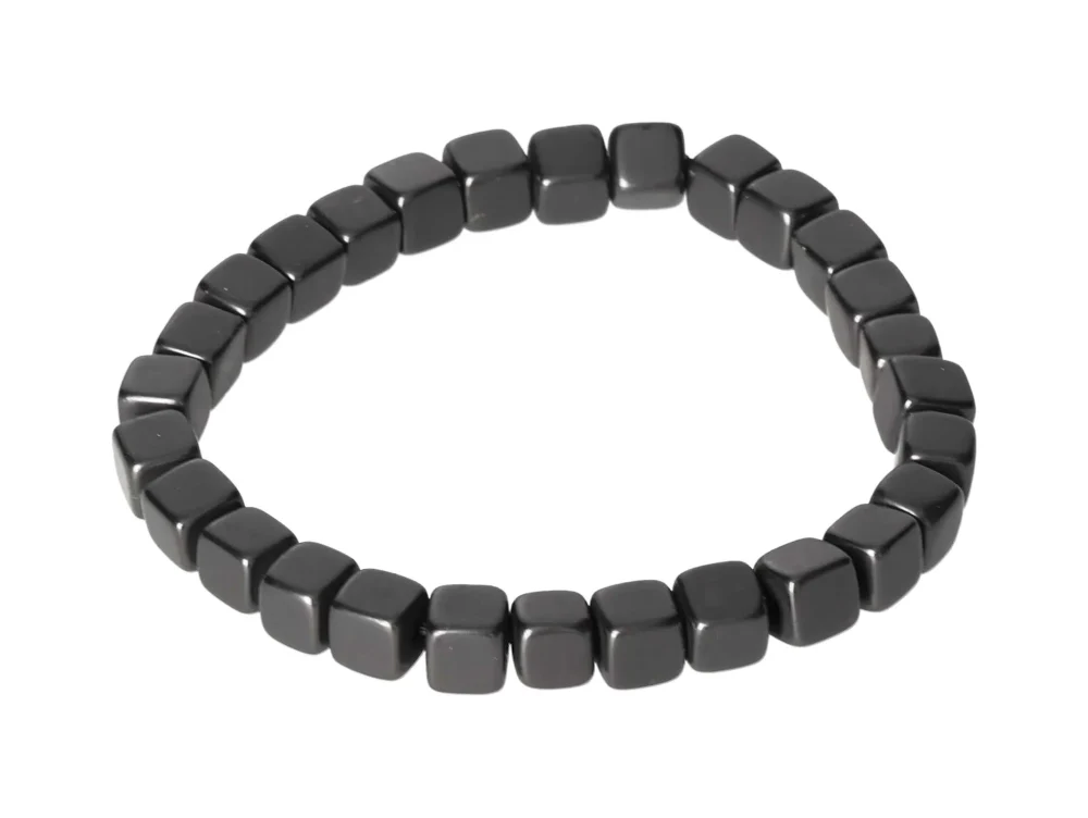 Shungite Bracelet Cubes 6 cm 609128 - Image 3