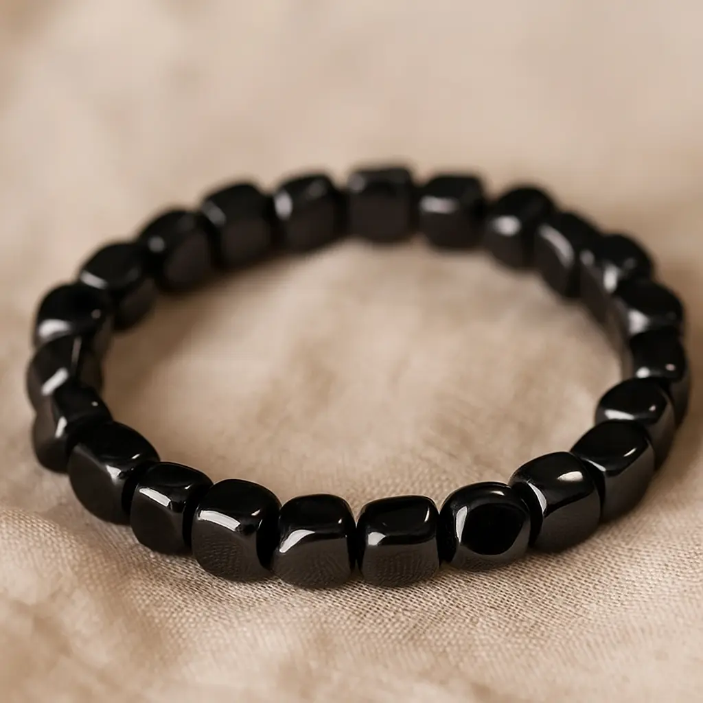Shungite Bracelet Cubes 6 cm 609128 - Image 9
