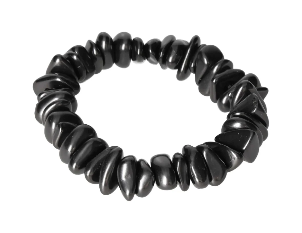 Shungite Bracelet Small Tumbled 609135 - Image 5