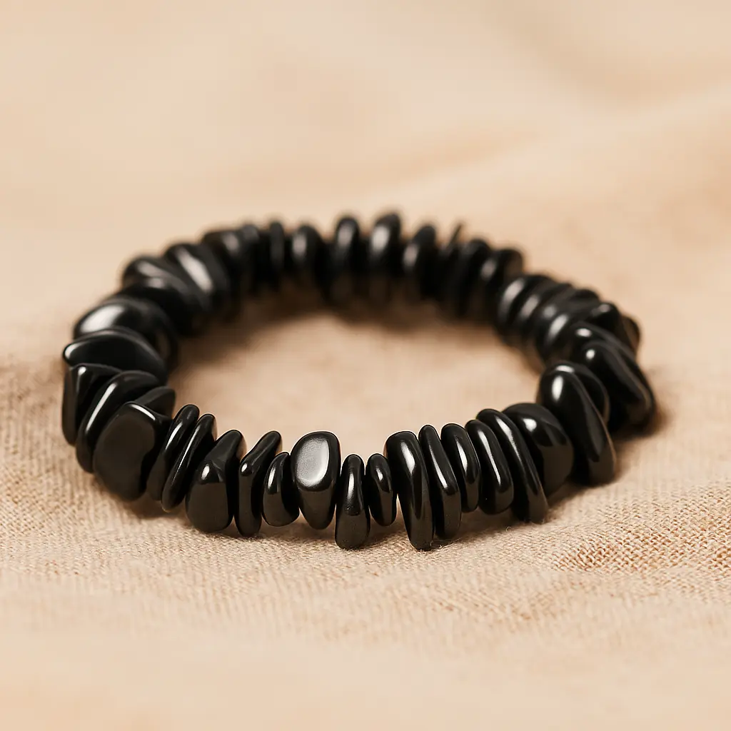 Shungite Bracelet Small Tumbled 609135 - Image 9
