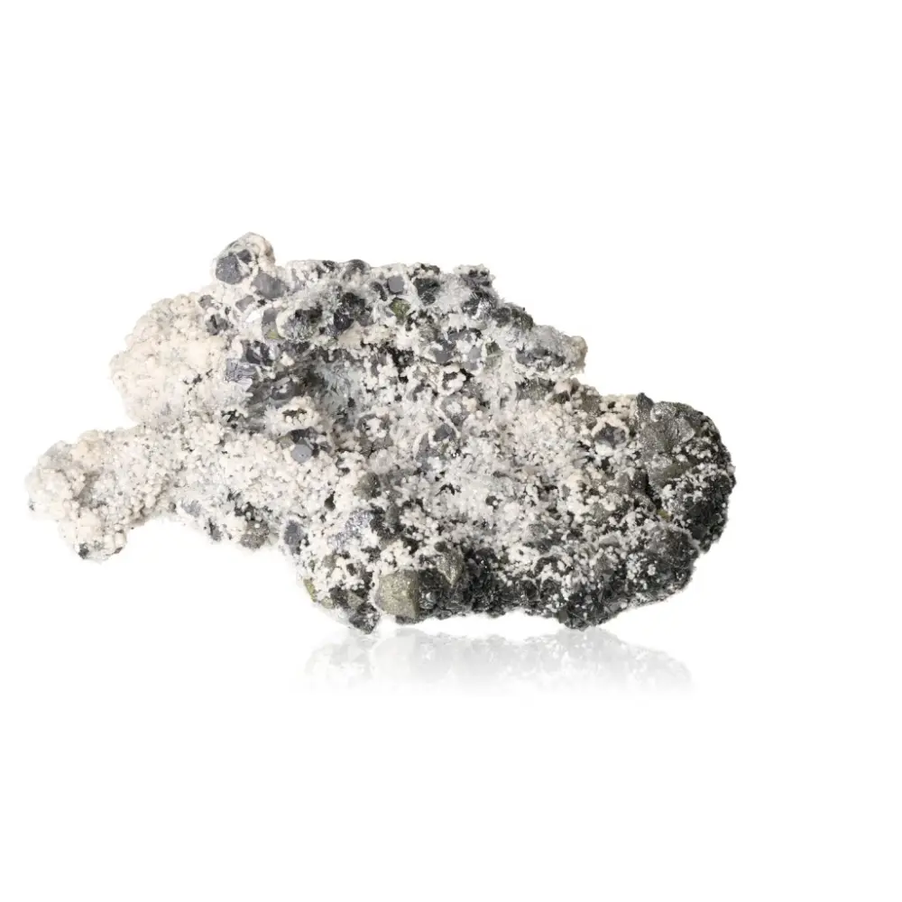 Galena with Quartz and Calcite 047319