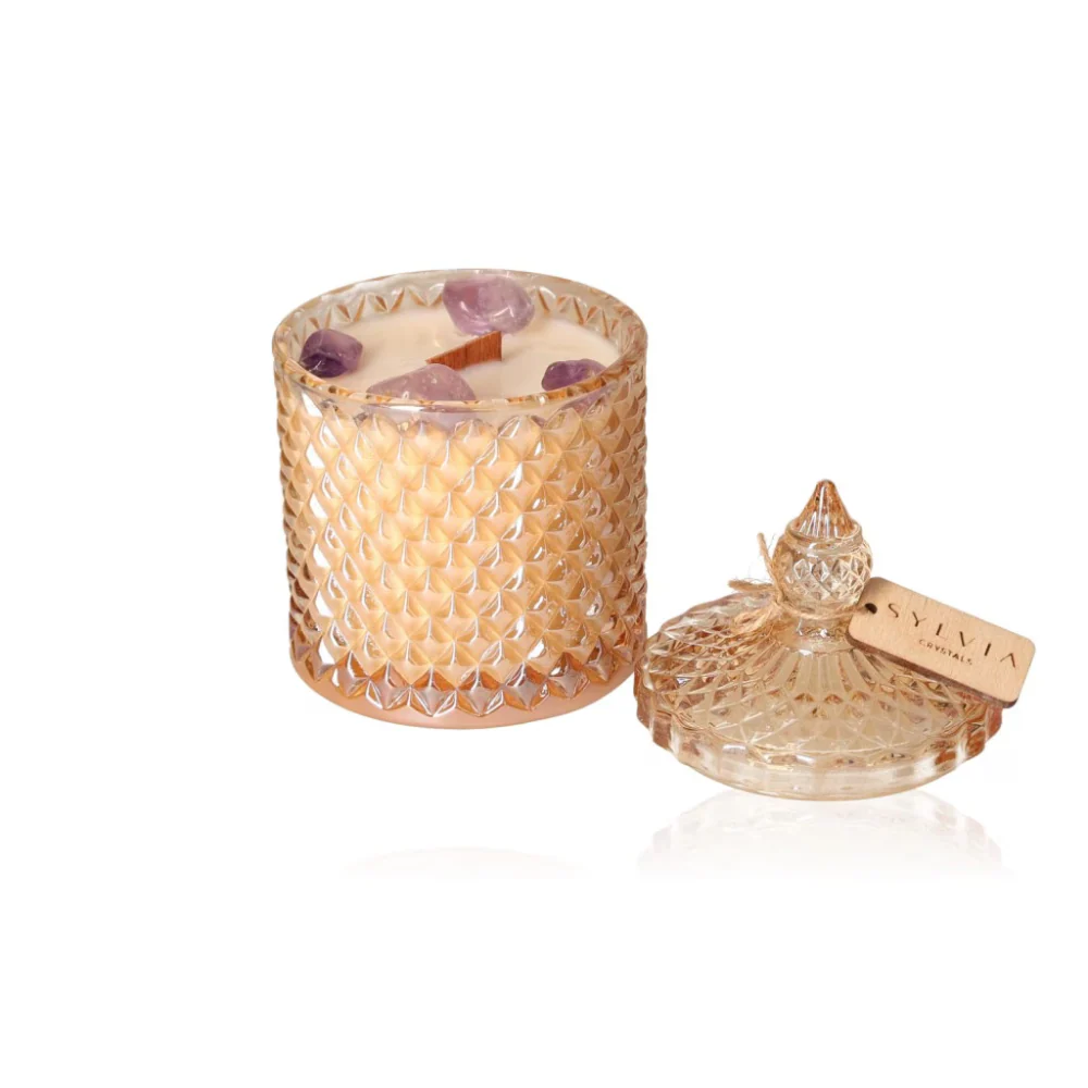 Soy Candle "Lady Frela" – Elegant Aroma and Gentle Glow - Image 3