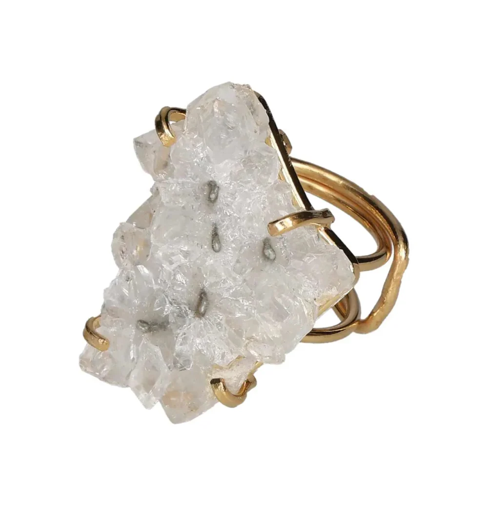 Stalactite Amethyst Arc and Wire Ring 599450 - Image 2