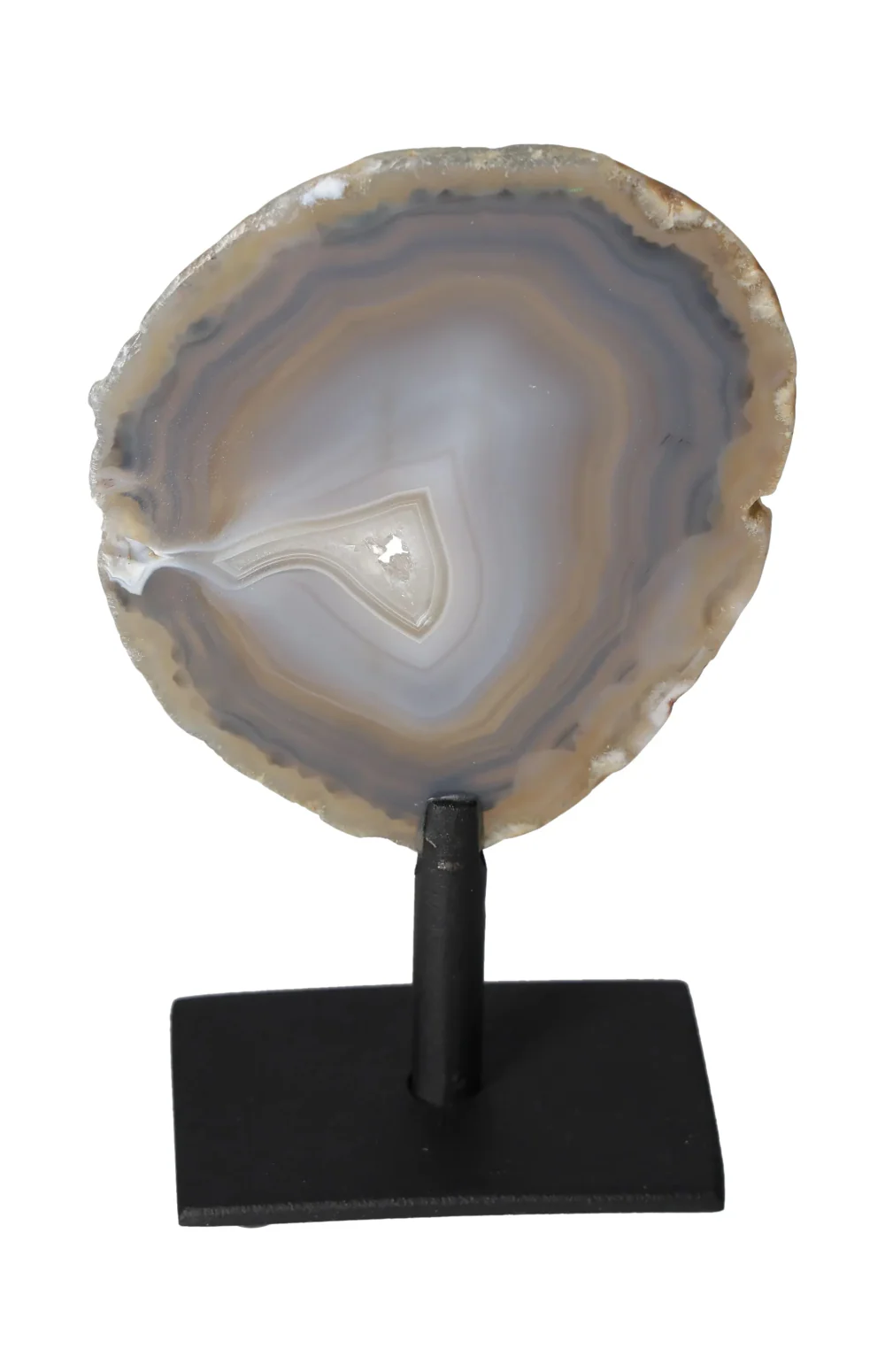 Thin Agate Slice Iron Base 635639 - Image 4