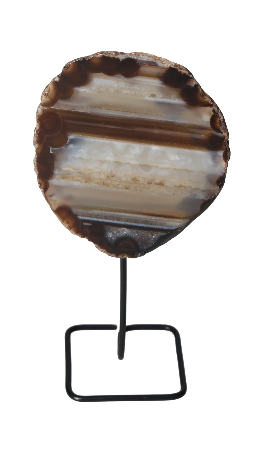 Thin Agate Slice Iron Base 635691 - Image 6