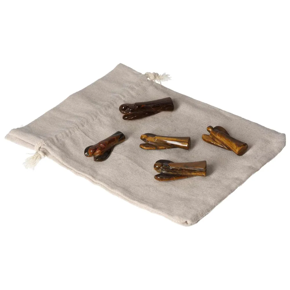 Tiger's Eye Small Angel 590150 - Image 12